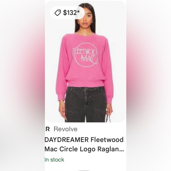 Daydreamer X-Large Fleetwood Mac Pink Sweatshirt. 💗⚡️ - Picture 2 of 8